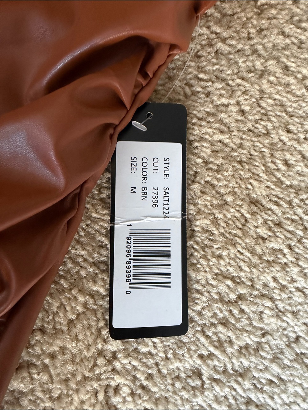 Bebe faux leather bodycon dress - Picture 2 of 3